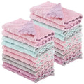 1/5/10Pcs Microfiber Towel Absorbent Kitchen Cleaning Cloth Non - Stick Oil Dish Towel Rags Napkins Tableware Household Cleaning - My Store