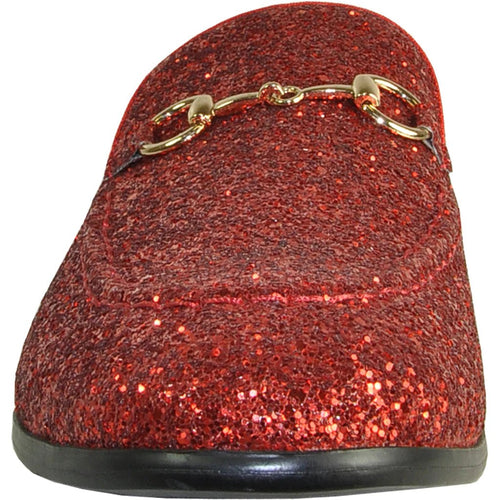 "Bravo" Red Glitter Tuxedo & Prom Shoes - My Store